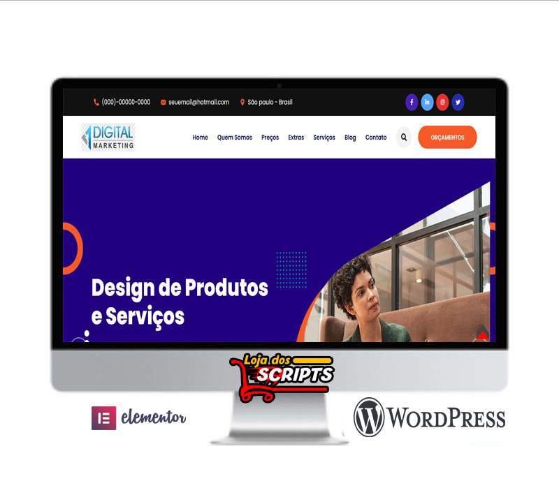 Marketing Digital Script WordPress -MARK-4955