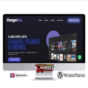IPTV Landing page- WorPress - COD-9844
