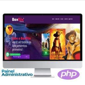 Site para Venda de IPTV Streaming de Vídeo-COD-6322