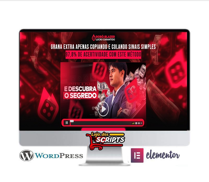 Landing Page - Robô Blazer COD-9301