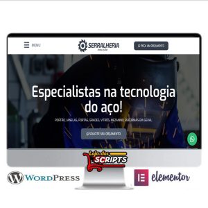 Site Para Serralheria - COD-SERR-9991
