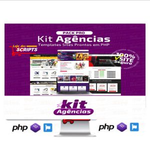 KIT AGÊNCIAS - PACK COMPLETO PHP  PARA SUA AGÊNCIA DECOLAR 2023