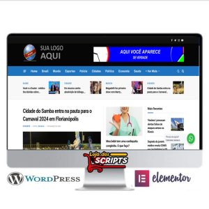 Portal Noticias Automáticas Moderno - COD-7999